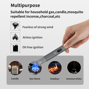 ProTap Electric Lighter Long <b>Matches</b> for Candles Refillable Stove Grill Lighter Kitchen Lighter <b>Stick</b> Camping BBQ - Product Image 2
