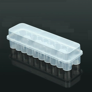 Vente en gros de boîtes de rangement pour flacons de 3 ml, 24 flacons, boîte de rangement pour flacons Cillin, boîtes de flacons en plastique transparent avec matériaux recyclés, porte-flacons - Product Image 5