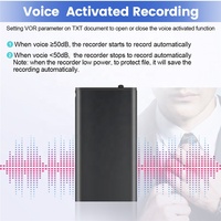 QZT Q1 Petit Détecteur Audio Enregistreur Vocal Dispositif D'enregistrement