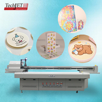 Impresora UV de Posicionamiento Visual Industrial TechJet V2513 para Acrílico, Madera y Aluminio, Impresora UV para Impresión en Sustratos Rígidos