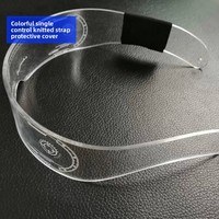 Lunettes lumineuses LED réglables et colorées, modèle YW-CF01, en plastique, style science-fiction, pour fêtes, Chine