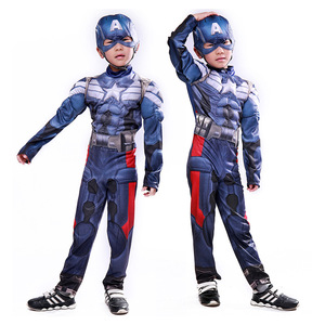 Disfraz de Capitán América Soldado de Invierno para niños, traje de actuación para fiesta de Halloween - Product Image 2