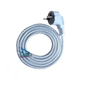 VDE Tiêu Chuẩn EPR CPE H03RT-H 2X0.75 Mét 3x0.75mm2 Dệt Bện Linh Hoạt Cáp Cao Su EPR Chất Liệu Cáp Vải Màu Dây - Product Image 2