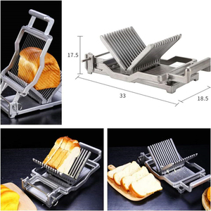 Planche à découper le fromage et le beurre en acier inoxydable avec fil de coupe, prix de gros pour usage commercial - Product Image 5