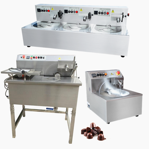 Petite machine à <span class=keywords><strong>chocolat</strong></span> d'<span class=keywords><strong>occasion</strong></span> pour la fabrication, le glaçage et le tempérage, machine à enrober à vendre, petite production T5 8kg 15kg 5kg 30kg 10kg - Product Image 3