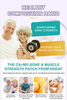 Patch OEM Ca+Mg pour la force osseuse et musculaire, supplément nutritionnel Calcium Magnésium, favorise la solidité des os et la vitalité musculaire