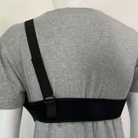 Holster d'épaule en néoprène imperméable, universel, réglable, confortable, pour la défense personnelle civile, l'entraînement tactique, la chasse