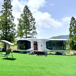 Nouvelle maison modulaire préfabriquée de conteneur de capsule de l'espace maison préfabriquée portative pour le camping extérieur et l'usage d'hôtel - Product Image 6