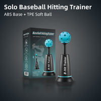 Entraîneur de frappe de baseball portable tendance 2027 pour enfants - Matériau ABS souple pour la maison et l'usage quotidien