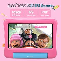 Nueva Tablet Infantil de 7 Pulgadas con Android 13.0, 3GB de Memoria, USB Tipo-C, Procesador Intel de 1.2GHz, Educativa, Wi-Fi, Funda de Silicona Resistente a Golpes