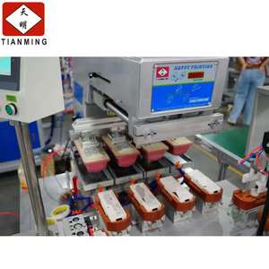 เครื่องพิมพ์สกรีนแบบจานหมุนสี่ช่อง พร้อมระบบโหลดและปลดโหลดอัตโนมัติเต็มรูปแบบ - Product Image 3