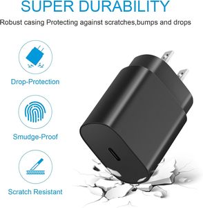 อะแดปเตอร์ชาร์จเร็ว <span class=keywords><strong>25W</strong></span> แบบ USB-C พร้อมสายชาร์จ Type-C ยาว 6 ฟุต สำหรับ <span class=keywords><strong>Samsung</strong></span> Galaxy S24 Ultra ผลิตจากวัสดุ ABS ทนทาน ใช้ได้กับแล็ปท็อป - Product Image 3