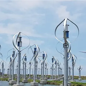 SMARAAD Herstellung Vertikaler Generator 5000W Windturbine 5kW Windmühle China Magnetschwebebahn-Generator