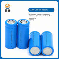 Baterai Lithium Silinder Weixin 13300 37V 600mAh Grade A Isi Ulang untuk Elektronik Konsumen Pabrik Cina Tersedia di Gudang