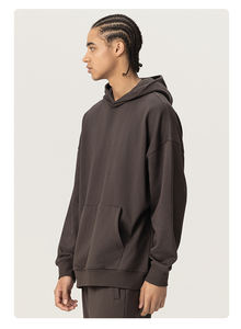 Jamais statique 2025 meilleure vente surdimensionné français éponge vêtements de sport hiver personnalisé impression vêtements vêtements hommes pull à capuche - Product Image 6