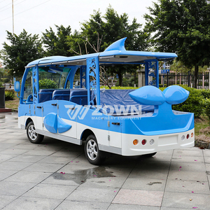 CE Approved Pure Electric Tour Bus Custom Design Long <b>Range</b> Low Cost for Hotel Villa Amusement Park Daily Short Shuttle Service - Product Image 4