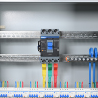 QHECO XL-21 Ensemble complet Armoire de distribution électrique triphasée en acier, sur pied, panneau de commutation personnalisé, 24 prises, 50Hz