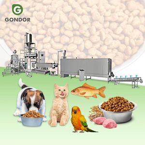Extrusora De Alimentos Extruded Plate Single Screw Small <b>Scale</b> Fish Feed Extruder <b>Pet</b> Food Processing Machine - Product Image 1