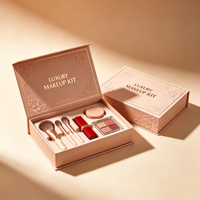 Boîte cosmétique à fermeture magnétique, emballage cadeau rigide en gros pour rouge à lèvres, crème, fard à paupières, logo et taille personnalisés