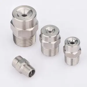 3/8 High Quality Stainless Steel Wide Angle Solid Cone Nozzle For Industrial Cleaning Humidification