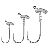 Крючок для приманки из морского ежа Palmer 4.5г 7г 10г, металлический рыболовный крючок для оснастки O-Rig, приманка для морского ежа
