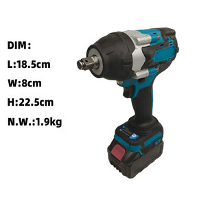 <span class=keywords><strong>Pistola</strong></span> de Impacto Eléctrica Recargable de Alto Rendimiento con Velocidad Variable Continua y Caja de Cambios de Alto Rendimiento - Product Image 5