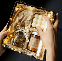 Coffret Cadeau Personnalisé d'Usine pour Festival : Bougie d'Aromathérapie Premium et Diffuseur à Bâtonnets pour Ambiance Prestigieuse, Idéal pour Mariage et Cadeau d'Accompagnement Intérieur