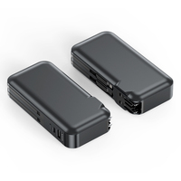 Batterie externe 2-en-1 de 10000 mAh avec prise US et câbles intégrés, chargeur portable à charge rapide 22,5 W pour smartphone - Cadeau de voyage