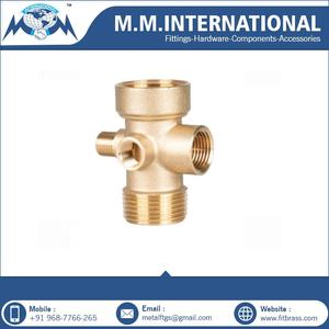 Connecteur à filetage femelle à cinq voies en laiton de qualité supérieure pour raccord de pompe à eau disponible au prix de gros - Product Image 6