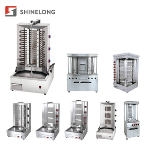 Girarrosto verticale giroscopico pollo greco Grill Gas in acciaio inox spiedino turco Doner <span class=keywords><strong>Kebab</strong></span> - Product Image 2