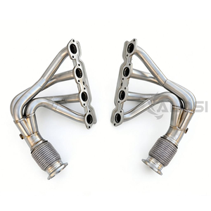 Collecteur d'échappement Hot-Flow SS304 soudé TIG pour amélioration des performances Ferrari <span class=keywords><strong>458</strong></span> SP12 EC 4.5L V8 2012-2015 Tuning Auto - Product Image 5