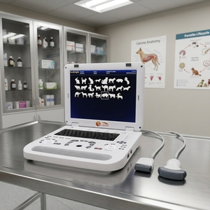 Ecógrafo Veterinario Portátil con Certificación CE, Económico, en Blanco y Negro, 3D, <span class=keywords><strong>Transvaginal</strong></span> - Product Image 1