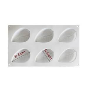 Moule en silicone pour feuilles, veinoir pour fondant, moule pour pâte à sucre, outils de décoration de gâteaux en résine et argile, marque Darklight, design créatif - Product Image 5