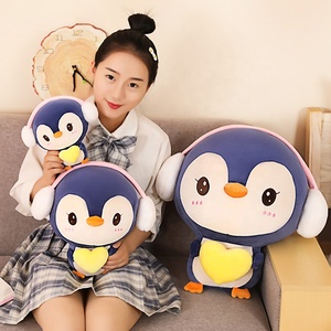 Peluche de Pingüino <span class=keywords><strong>Kawaii</strong></span> Personalizado en Oferta, Muñeco de Peluche para Niños - Product Image 5