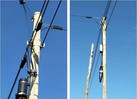 Pince d'ancrage isolée PA1500/PA2000 pour câble aérien, tendeur de fil isolé, pince électrique