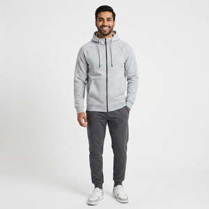Conjunto Deportivo de Alta Calidad de 2 Piezas para Hombre, Sudadera con Capucha, Ropa Deportiva para Gimnasio, Conjunto de Joggers para Hombre 2026 - Product Image 1