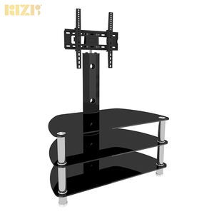 Armario de <span class=keywords><strong>TV</strong></span> giratorio para el hogar, mueble de salón con soporte de exhibición, estantes de vidrio, soporte de <span class=keywords><strong>tv</strong></span> de lujo, modelo novedoso - Product Image 5