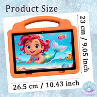Nouvelle tablette pour enfants YPORANGECHENG 4G avec appels, Android 12, processeur Octa Core MTK, écran IPS 10,1 pouces, double SIM GSM, 1280*800, 3G+64G