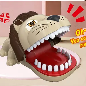 Tiktok Горячая игра семья креативная кусающая палец крокодила собака Непоседа сенсорная игрушка