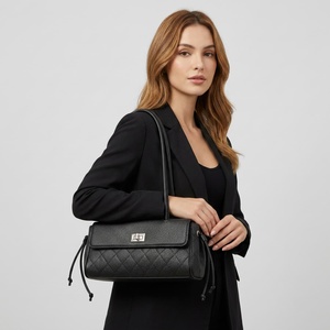 <span class=keywords><strong>Borsa</strong></span> <span class=keywords><strong>Trapuntata</strong></span> di Lusso per Donna, Design Elegante, in Pelle PU, <span class=keywords><strong>Borsa</strong></span> a Spalla Classica, Borsetta da Donna - Product Image 3