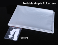Écran de projection à ultra courte focale 60''~150'', écran de projection portable sur pied, écran de projection ALR HD 4:3 16:9