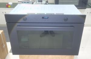 90cm 125L Turbo elettrico incorporato forno a convezione Display LCD controllo digitale Timer 9 funzioni finitura Nano opaca classe energia - Product Image 3