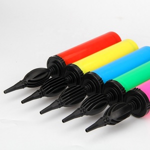 Ensemble de pompe à main professionnel en plastique, manuel Pro Double Action, rose Pastel, remplissage d'air, Ballon à main, vente en gros - Product Image 5
