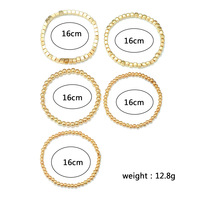 Nouveau bracelet perles d'argent doré bijoux de mode bracelets bracelets accessoires quotidiens bracelet femmes
