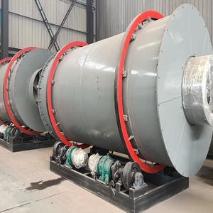 Fengniao Best Quality 5 Year Warranty Remote Monitoring Drying System River Sand Gypsum <b>Sludge</b> Rotary Drum Dryer Plant - Product Image 3