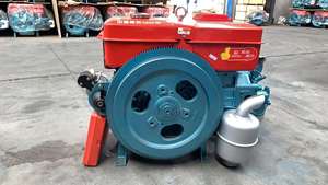 High Quality New Zs1125 Single Cylinder 4 Stroke Water-Cooled Small Diesel Engine Recoil/Electric Start - Product Image 3