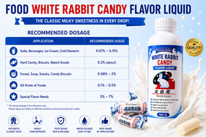Essenza Liquida Concentrata al Gusto di Caramella al Latte White Rabbit di Taima - Aroma Classico Cremoso di Caramella al Latte, Grado Alimentare - Product Image 4