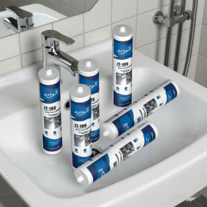 Sellador Acrílico <span class=keywords><strong>Ruda</strong></span> de Alto Rendimiento, Resistente a la Lluvia y a la Corrosión, Masilla Blanca Adhesiva <span class=keywords><strong>para</strong></span> Carpintería - Product Image 1