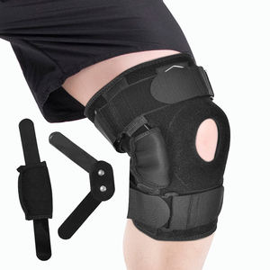 Desain Patella terbuka produk pereda nyeri lutut, penyangga lutut berengsel ortopedi dapat disesuaikan untuk nyeri lutut - Product Image 5