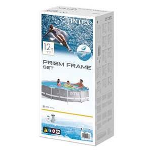 Intex 26710 12 'x <span class=keywords><strong>30</strong></span> "kim loại khung Hồ bơi gia đình vòng thép trên mặt đất Vòng 26710 khung hồ bơi - Product Image 6